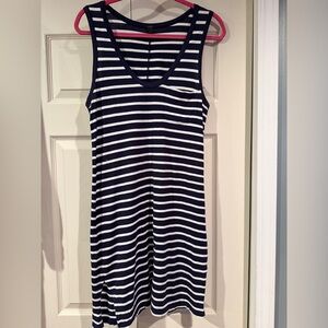 J.Crew Striped Tank Dress Size XS 💯 Cotton